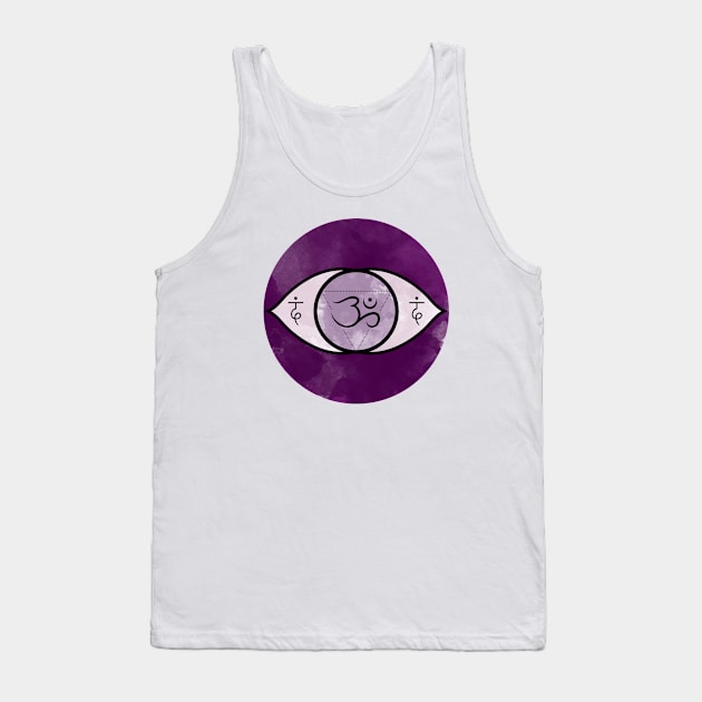 Ajna Chakra Tank Top by marieltoigo